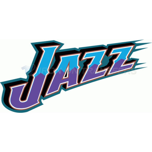 Utah Jazz Iron-on Stickers (Heat Transfers)NO.1216